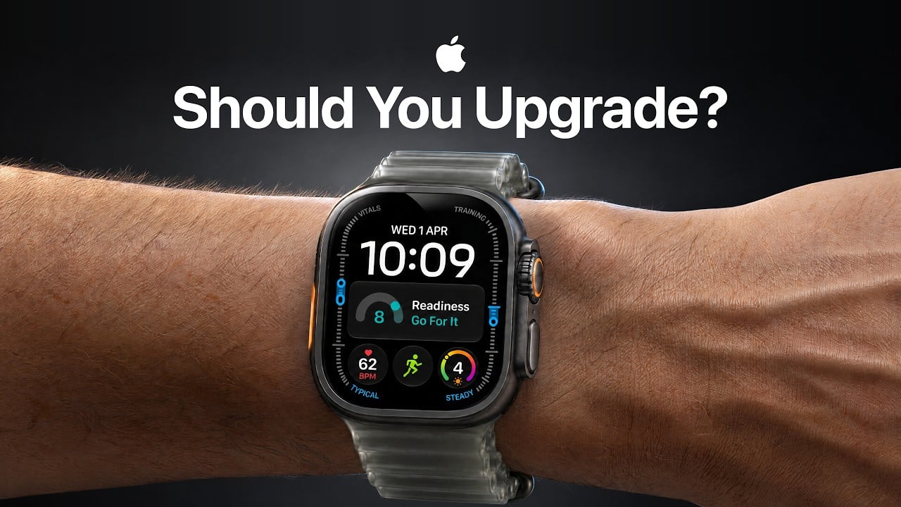 YouTube review thumbnail: Apple Watch Ultra 4 - Should You Upgrade?