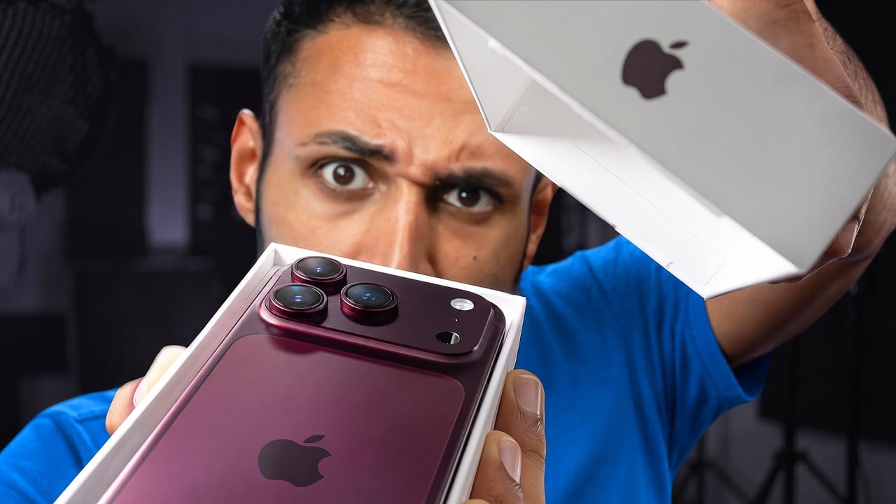 YouTube review thumbnail: iPhone 18 Pro Unboxing - This Needs Explaining